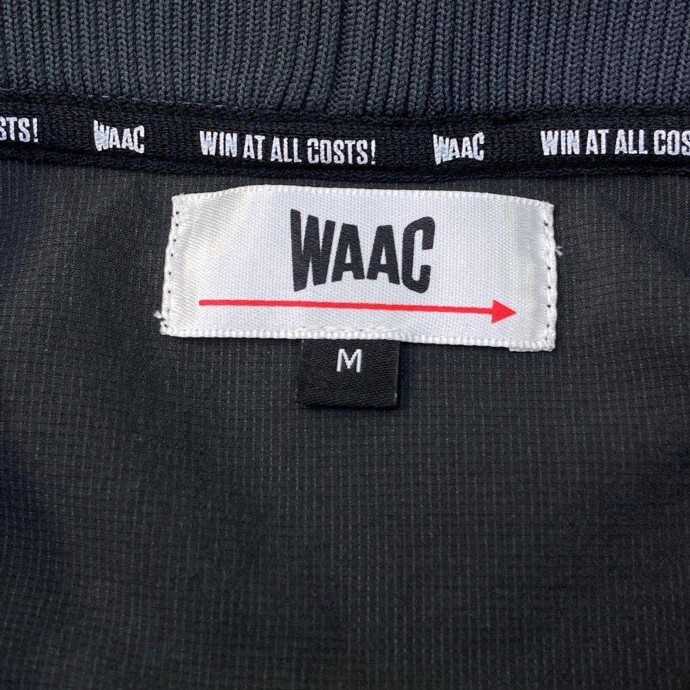 サイズ：M WAAC ワック  半袖ブルゾン  グレー系 [240101446880] ゴルフウェア メンズ ストスト サイズ：M WAAC ワック 半袖ブルゾン グレー系 [240101446880