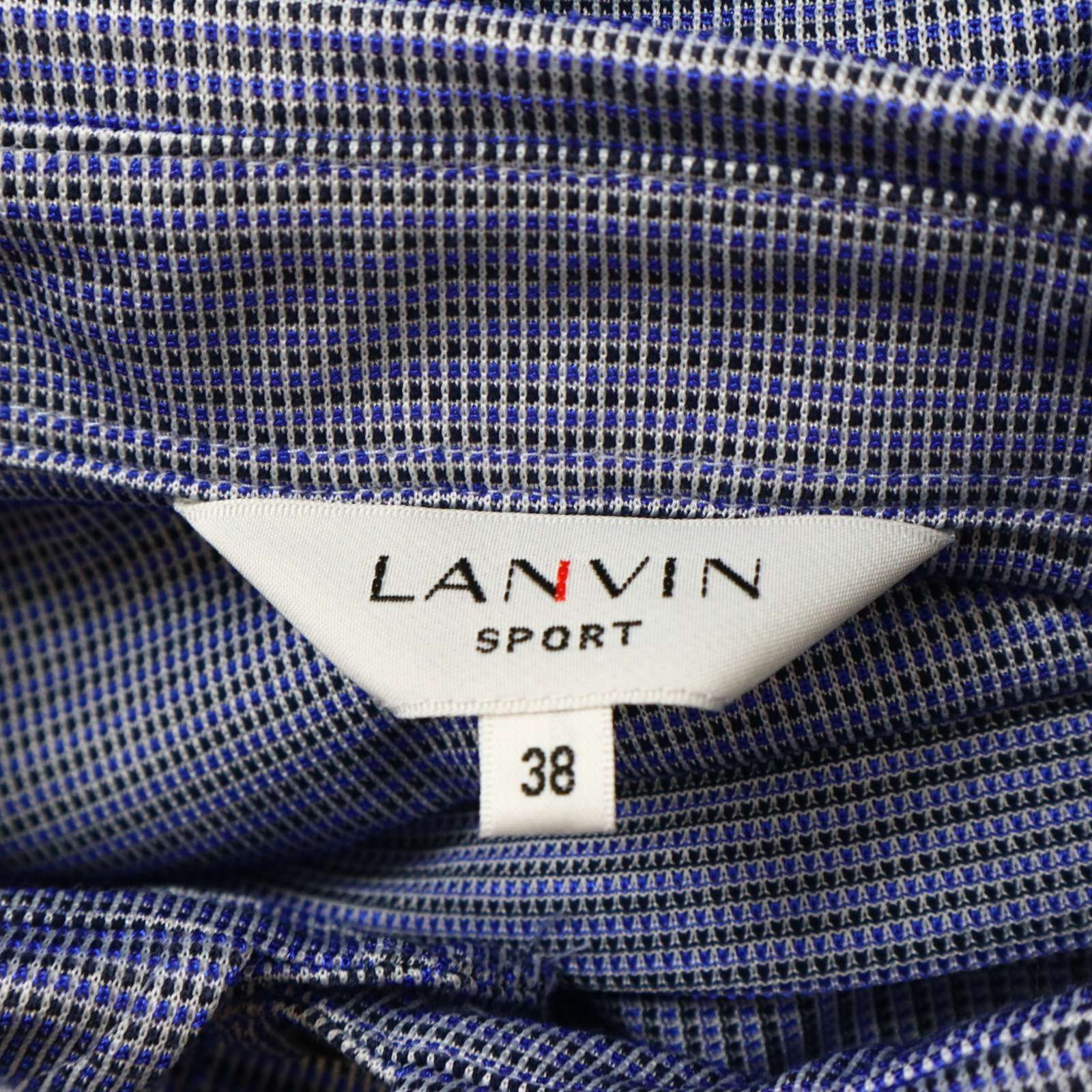 LANVIN SPORT ランバン スポーツ ゴルフ 春夏 ロゴ刺繍☆ 半袖