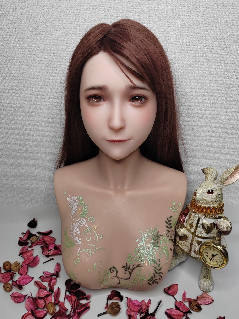 リオン] ヘッド シリコン素材 ヘッド単品 マネキン リアルドール