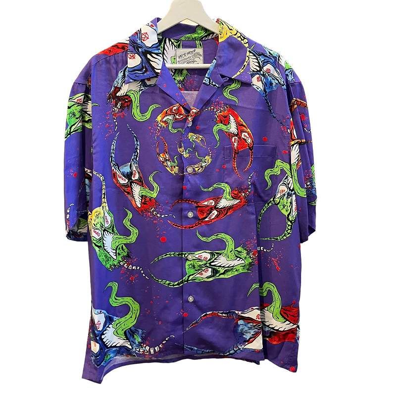 ワコマリア WACKO MARIA タグ付き NECK FACE ネックフェイス HAWAIIAN  