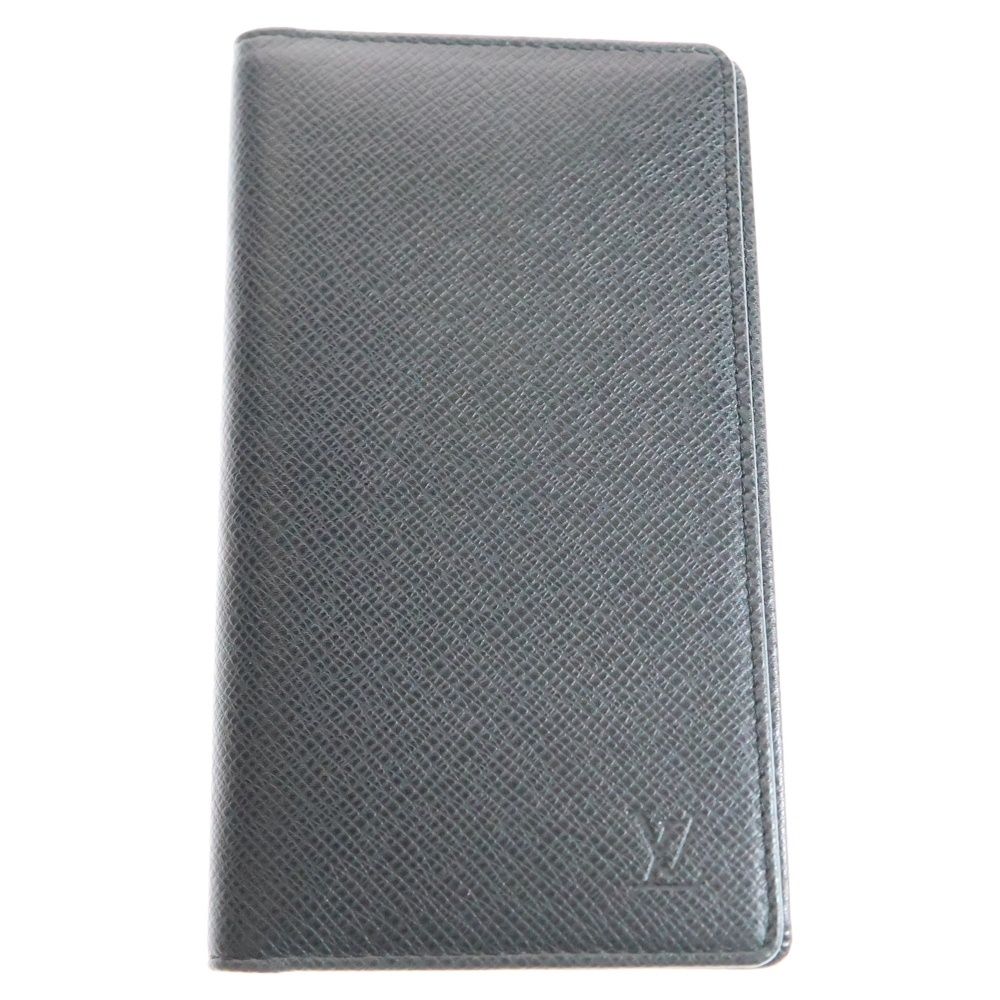 LOUIS VUITTON ルイヴィトン タイガ アジェンダ ポッシュ 手帳カバー ブラック R20425