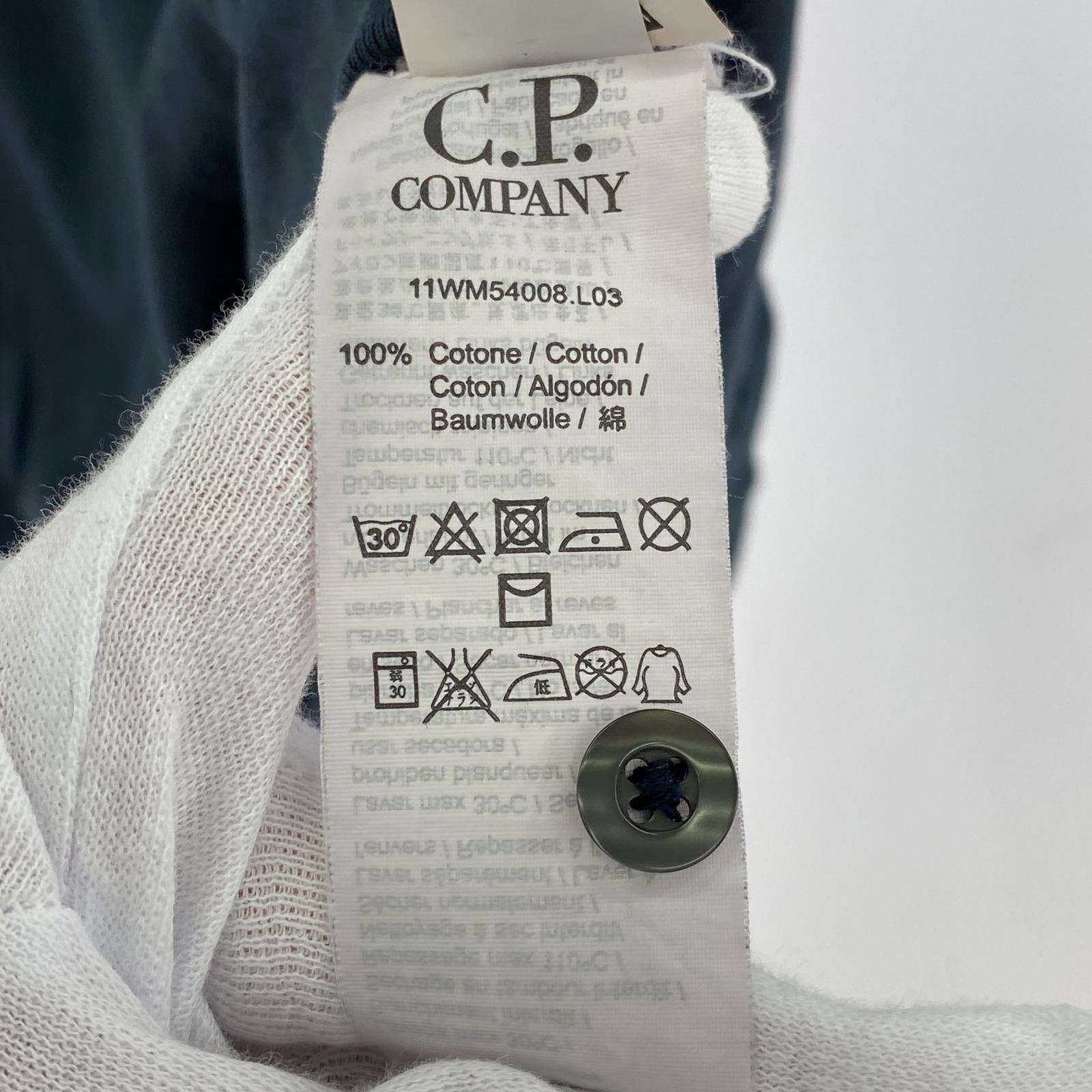 C.P.Company ポロシャツ ネイビー S - メルカリ