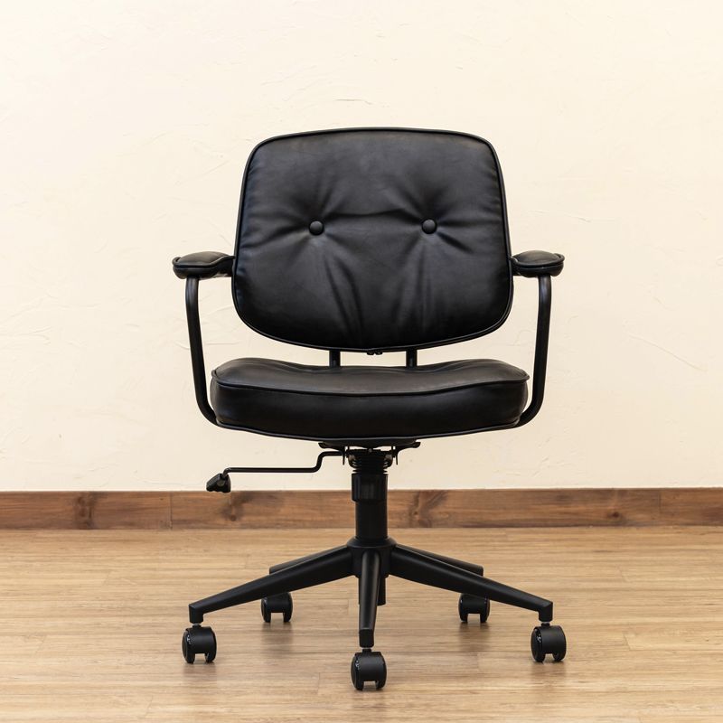【新品・送料無料】Morgan　オフィスチェア　BK/CBR/DBR/GR Morganオフィスチェア BK/CBR/DBR/GR