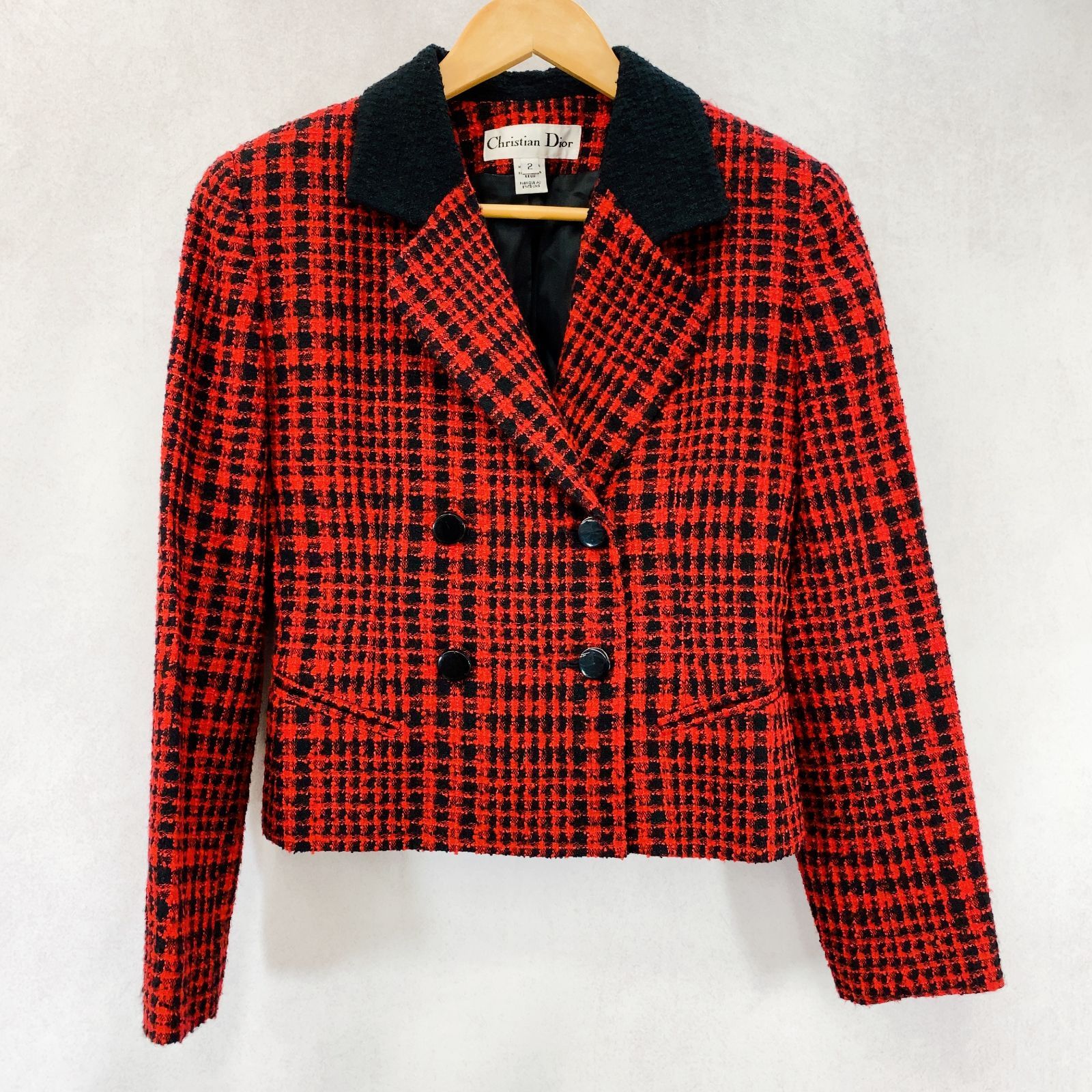 Christian Dior クリスチャン ディオール ツイード スカート