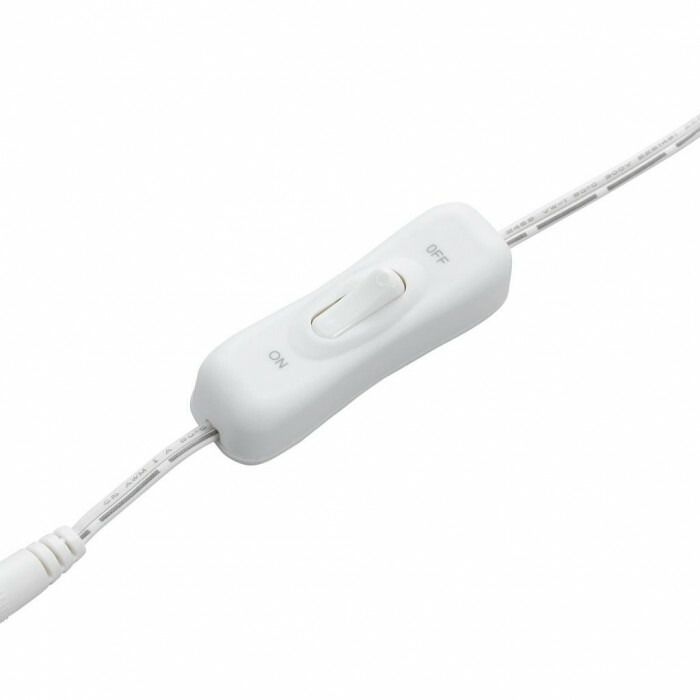 LED2灯クランプスタンドライト調光機能付き SDCCL13D01WH