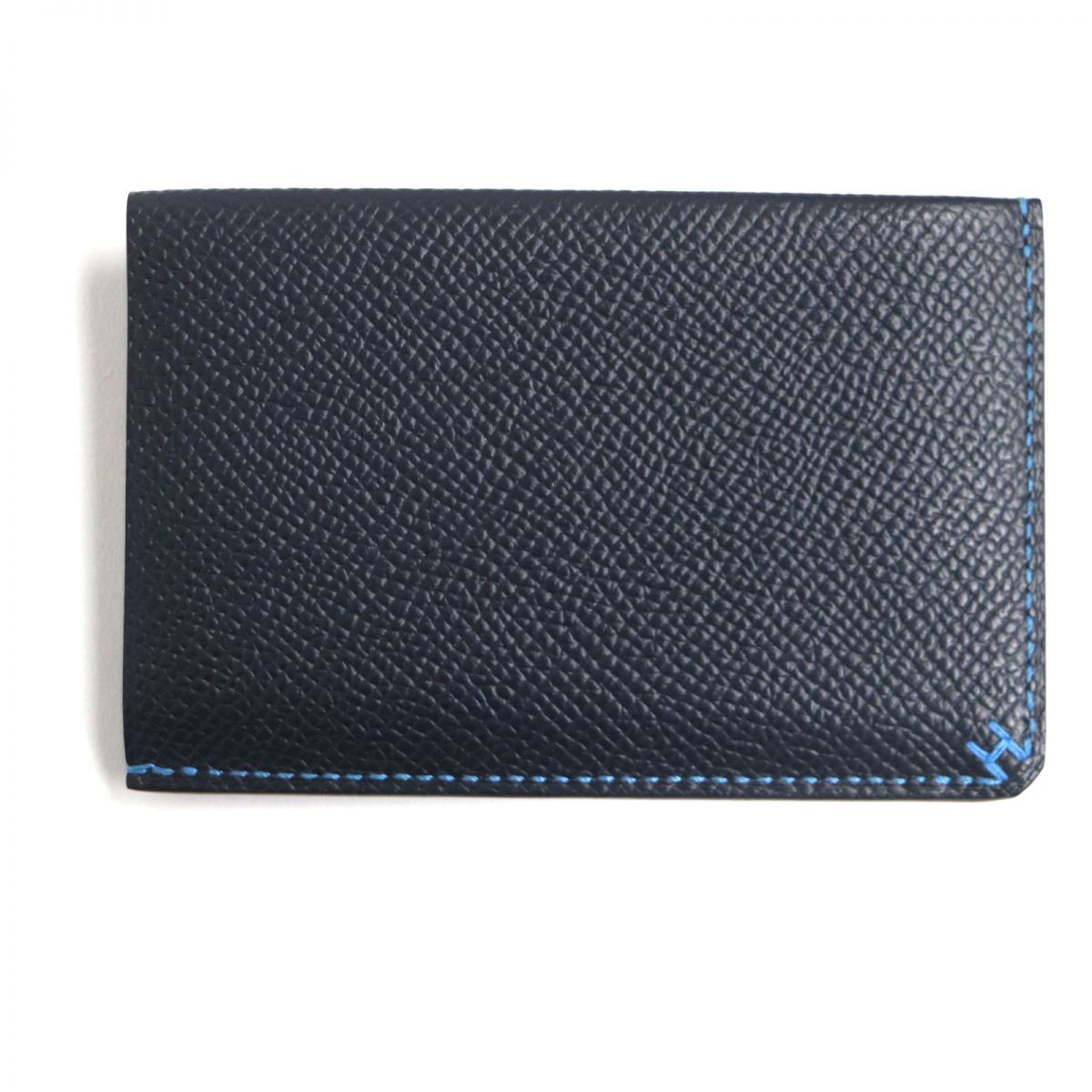 正規品 エルメス エテュイスマートクラシック エプソン T刻印 スマホケース 紺 正規品 エルメス エテュイスマートクラシック エプソン T刻印