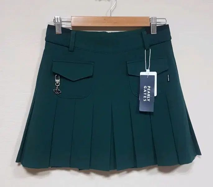 PEARLY GATES パーリーゲイツ レディース フラップ ポケット プリーツ キュロット スカート