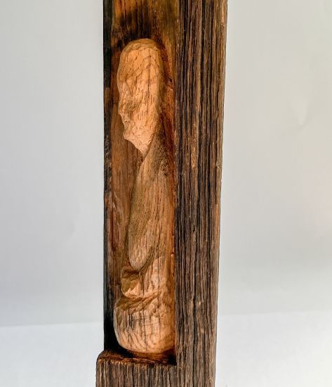 胸像 石膏像 うつむき坊や アンティーク インテリア アート 美術