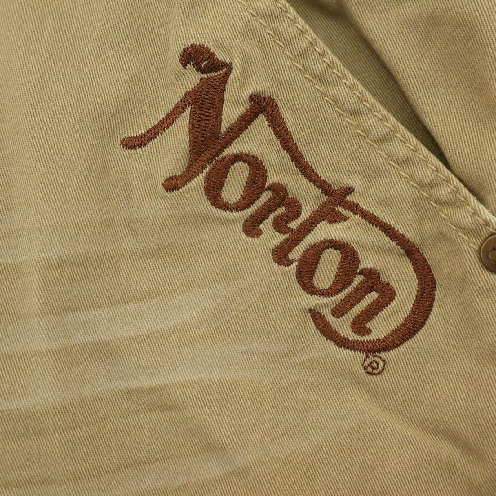 Norton ノートン 春夏☆ USED加工 ユニオンジャック ロゴ刺繍
