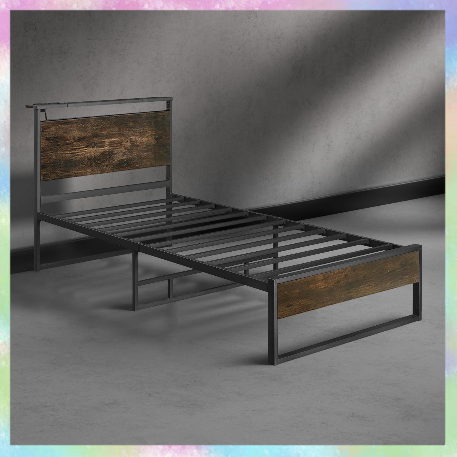 Beemyiベッドフレーム シングル 幅97*奥行き195*高さ約35 Beemyiベッドフレーム シングル 幅97*奥行き195*高さ約35 Beemyiシングル