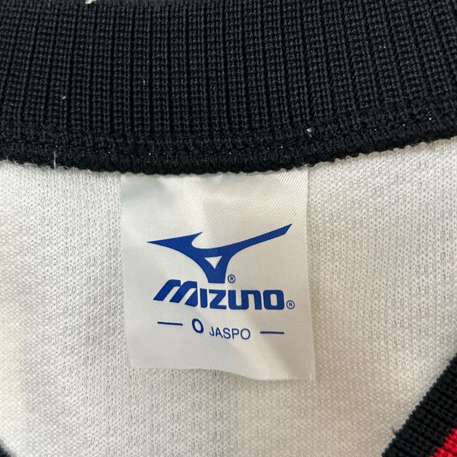 日本製(^w^)b MIZUNO ミズノ バスケットボール ユニフォーム ATOMIC WINGS 10 フロッキープリント タンクトップ ゲームシャツ ウェア 古着MIX ホワイト 白 メンズ サイズO