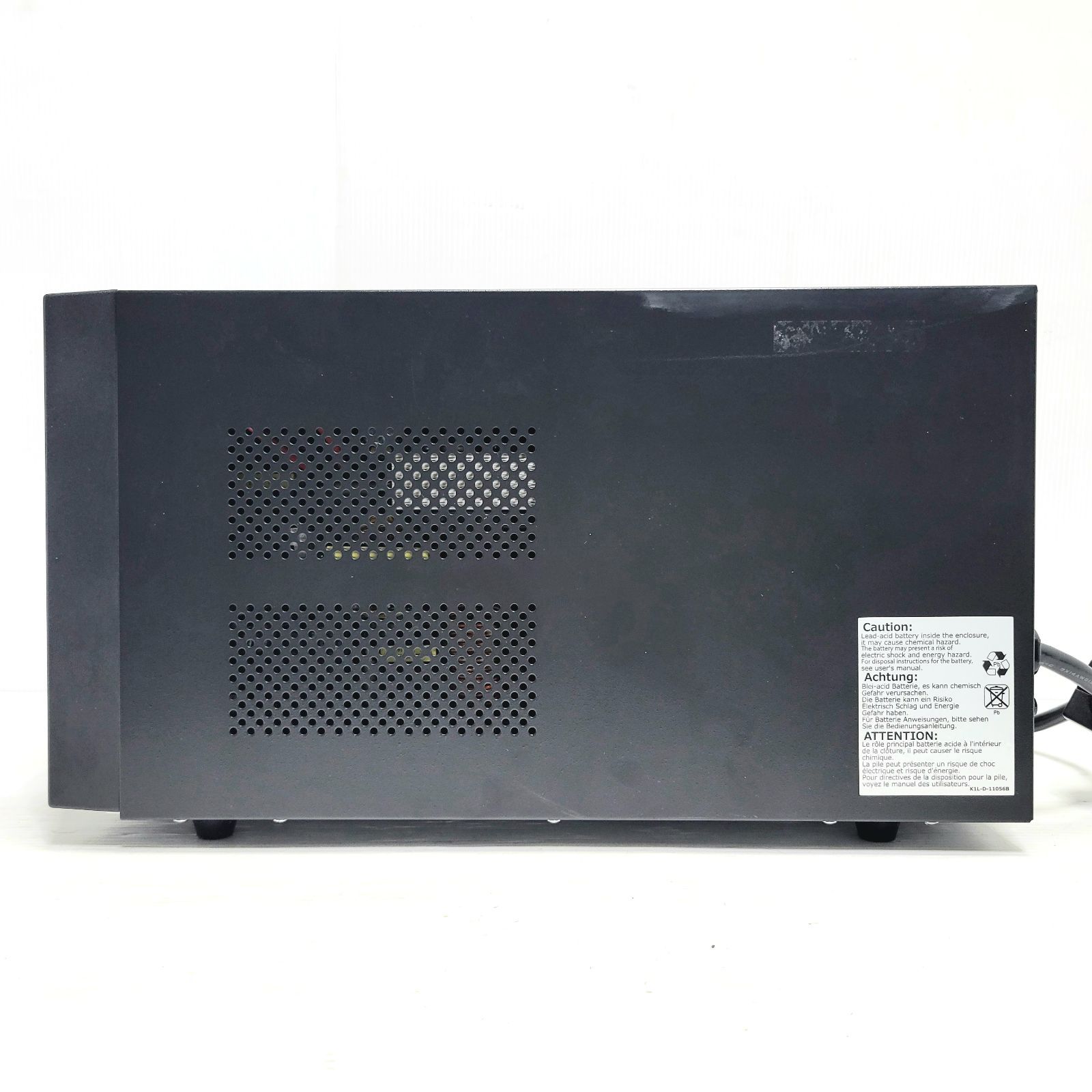 【新品未使用】BU100SW オムロン 無停電装置1000VA／750W BU100SW オムロン 常時インバータ給電無停電電源装置 1000VA