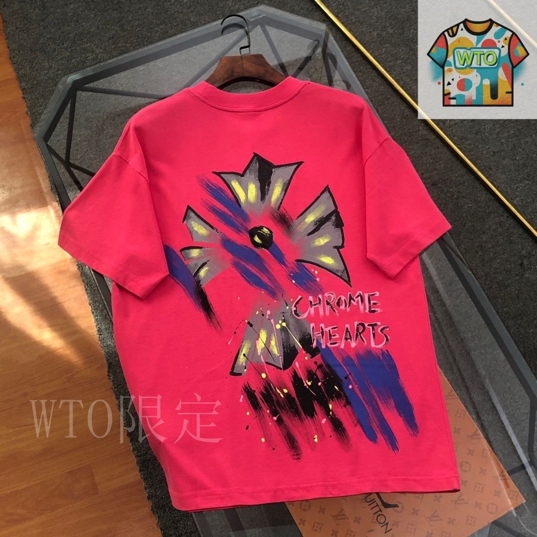 【超希少】CHROME HEARTS ハリウッド限定Tシャツ Chrome Hearts Made In Hollywood Plus Cross Short Sleeve Tee