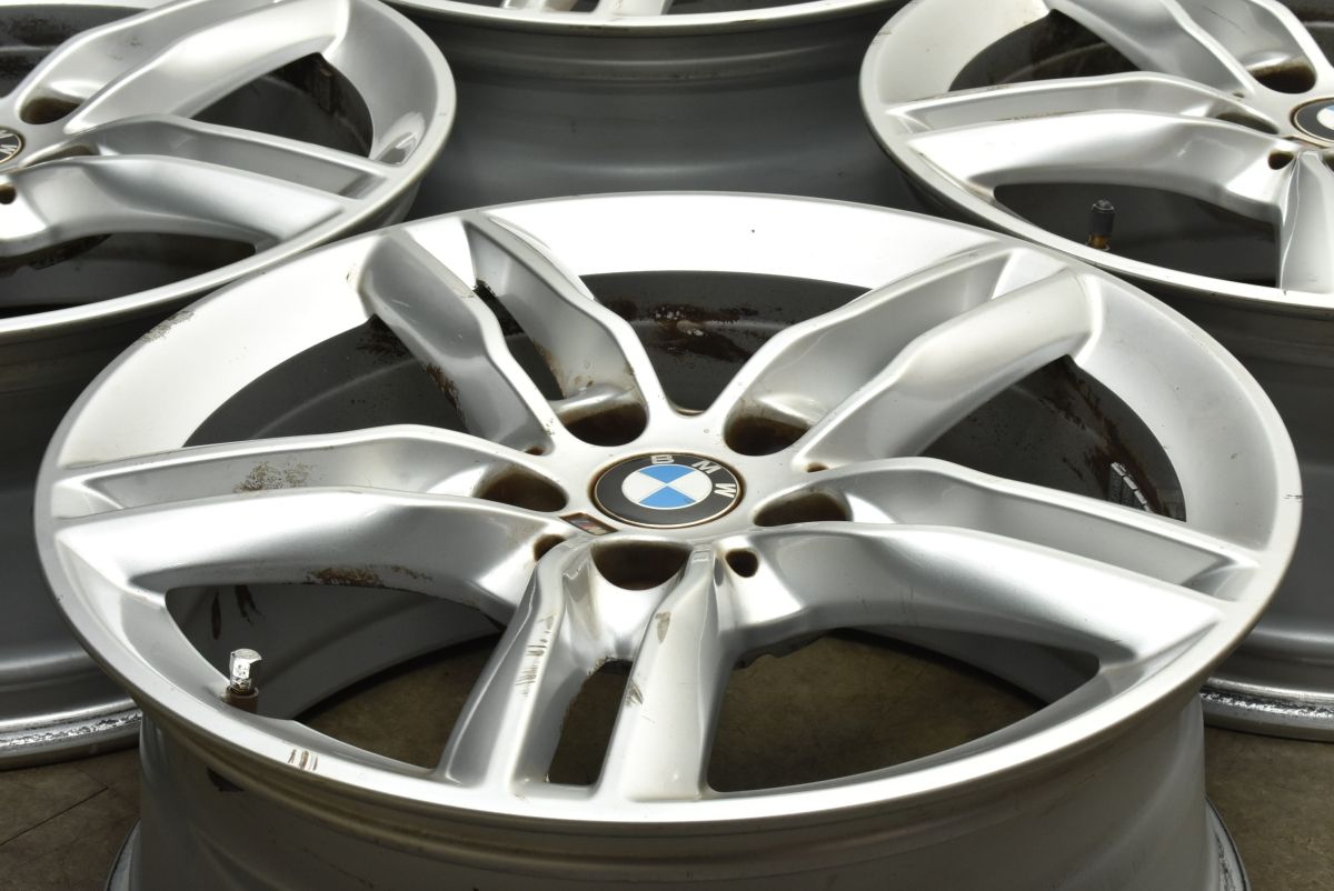 ダブルスポーク483M BMW F45 F46 2シリーズ 純正 17in 7.5J 54 PCD112 4本セット 品番 7848601 ノーマル戻し スタッドレス用に 可