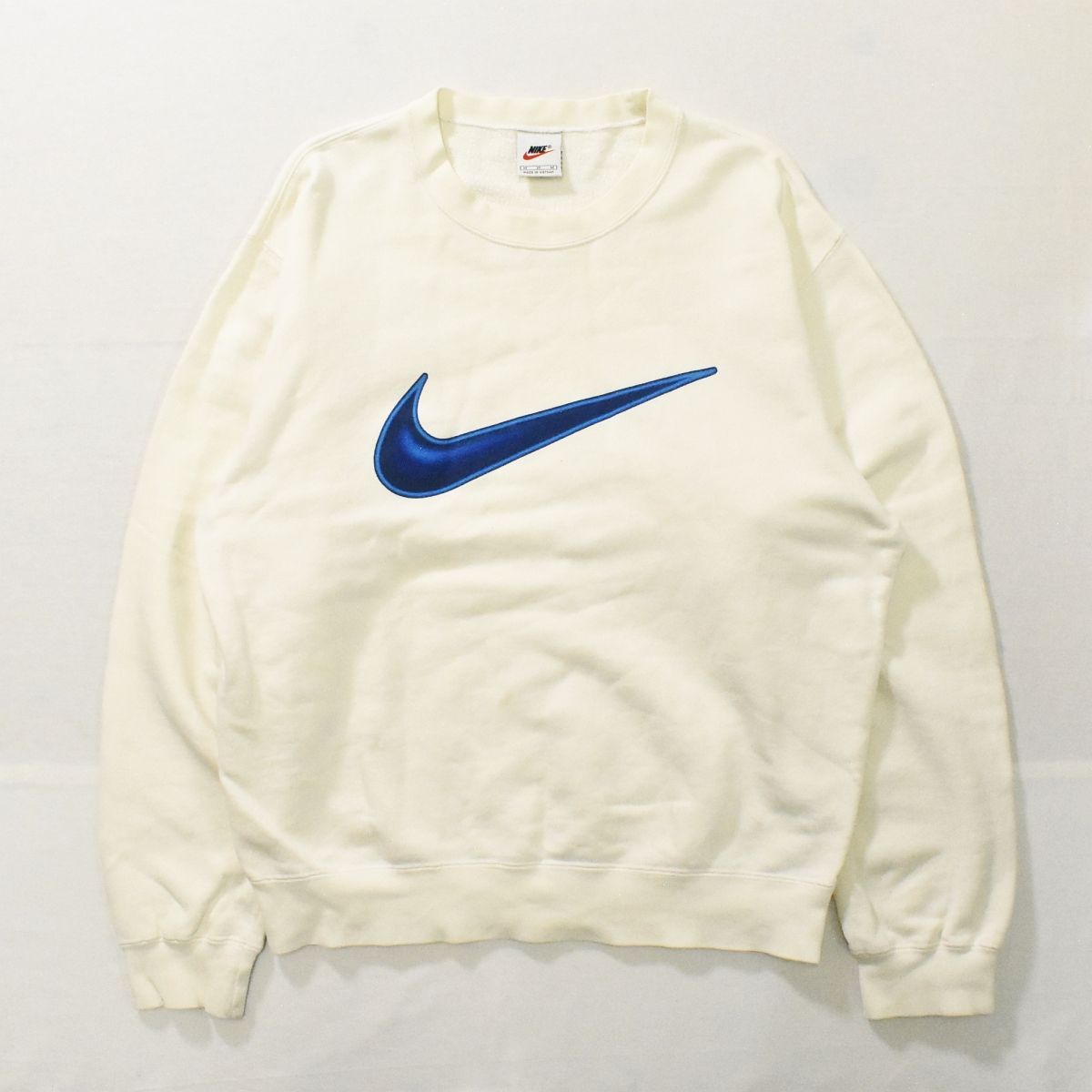 デカロゴ】 90s 銀タグ ナイキ NIKE ビッグスウォッシュロゴ