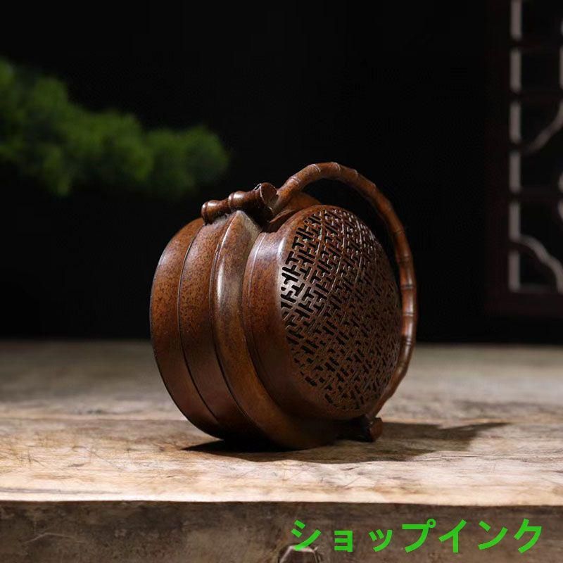 銅製 提梁暖手炉 竹節手提げ暖手炉 香炉 香道具 装飾品 工芸品 置物 銅製 提梁暖手炉 竹節手提げ暖手炉 香炉 香道具 装飾品 工芸品