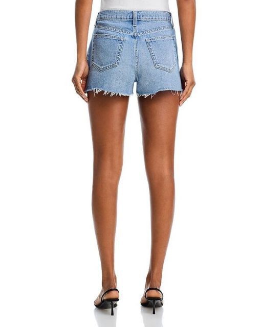 【送料無料】 ラジャンス レディース ハーフパンツ・ショーツ ボトムス Clark High Rise Destructed Denim Shorts Galveston