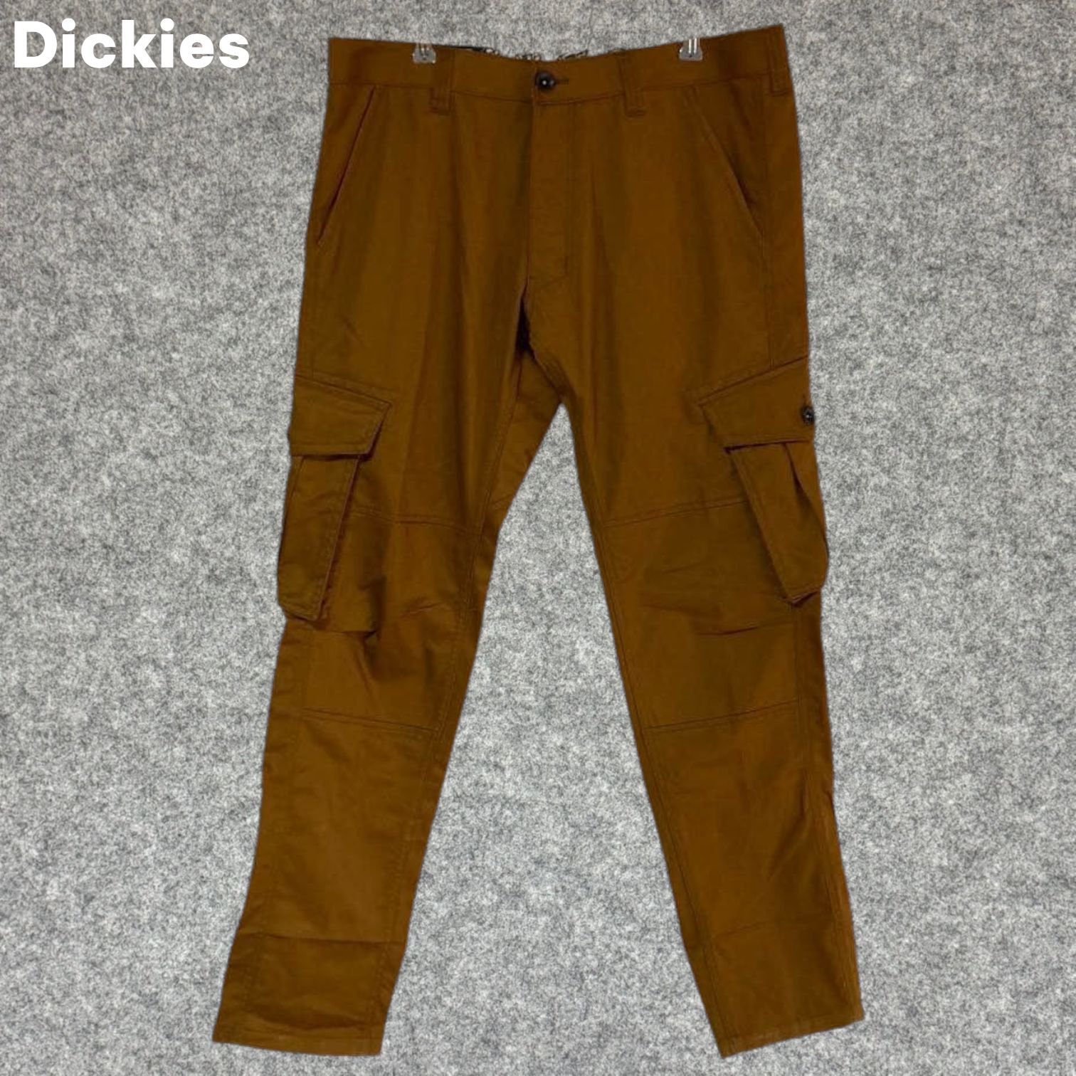 Dickies ブラウン カーゴパンツ 4ポケット XLサイズ - メルカリ