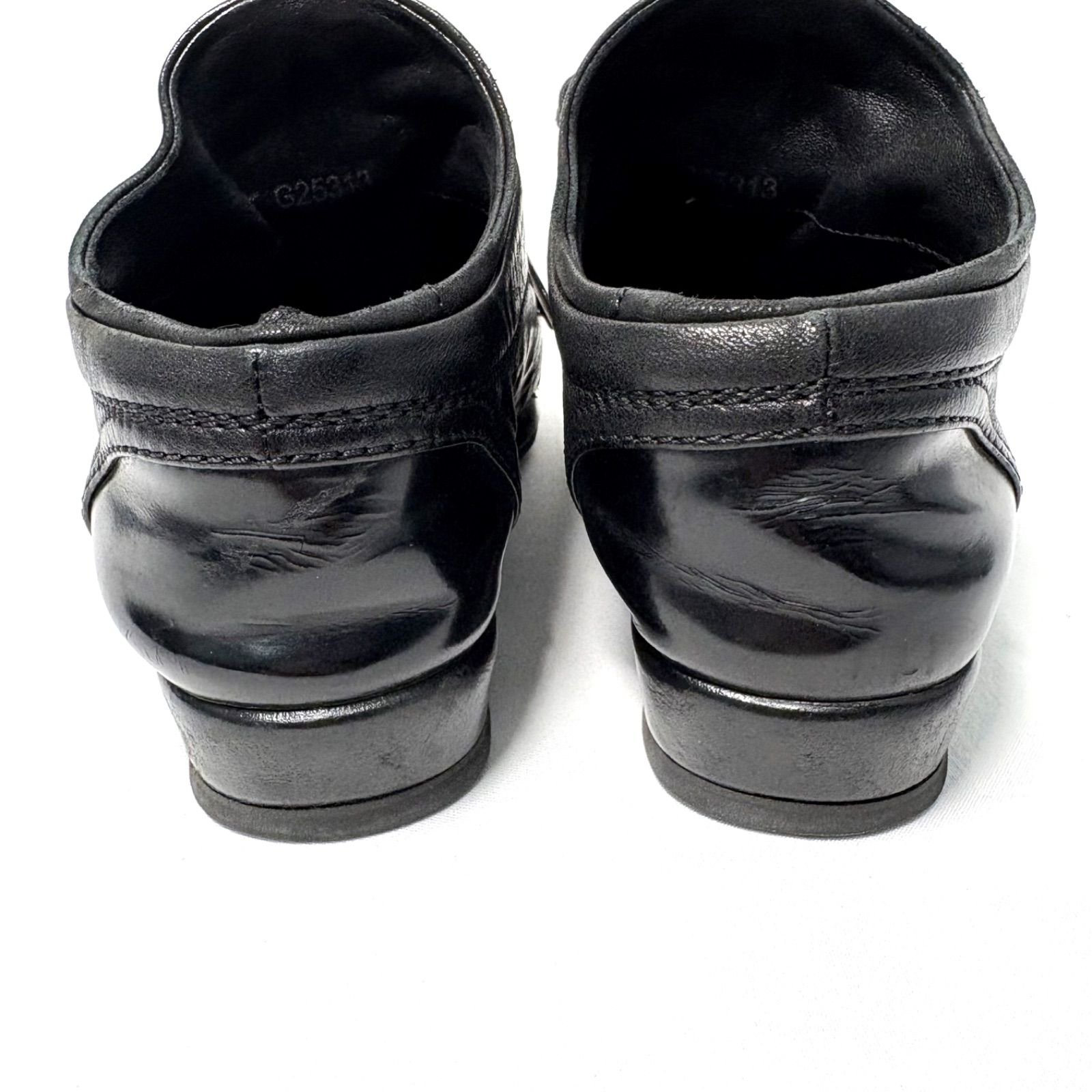 美品】 CHANEL シャネル レザー ココマーク スニーカー G25313