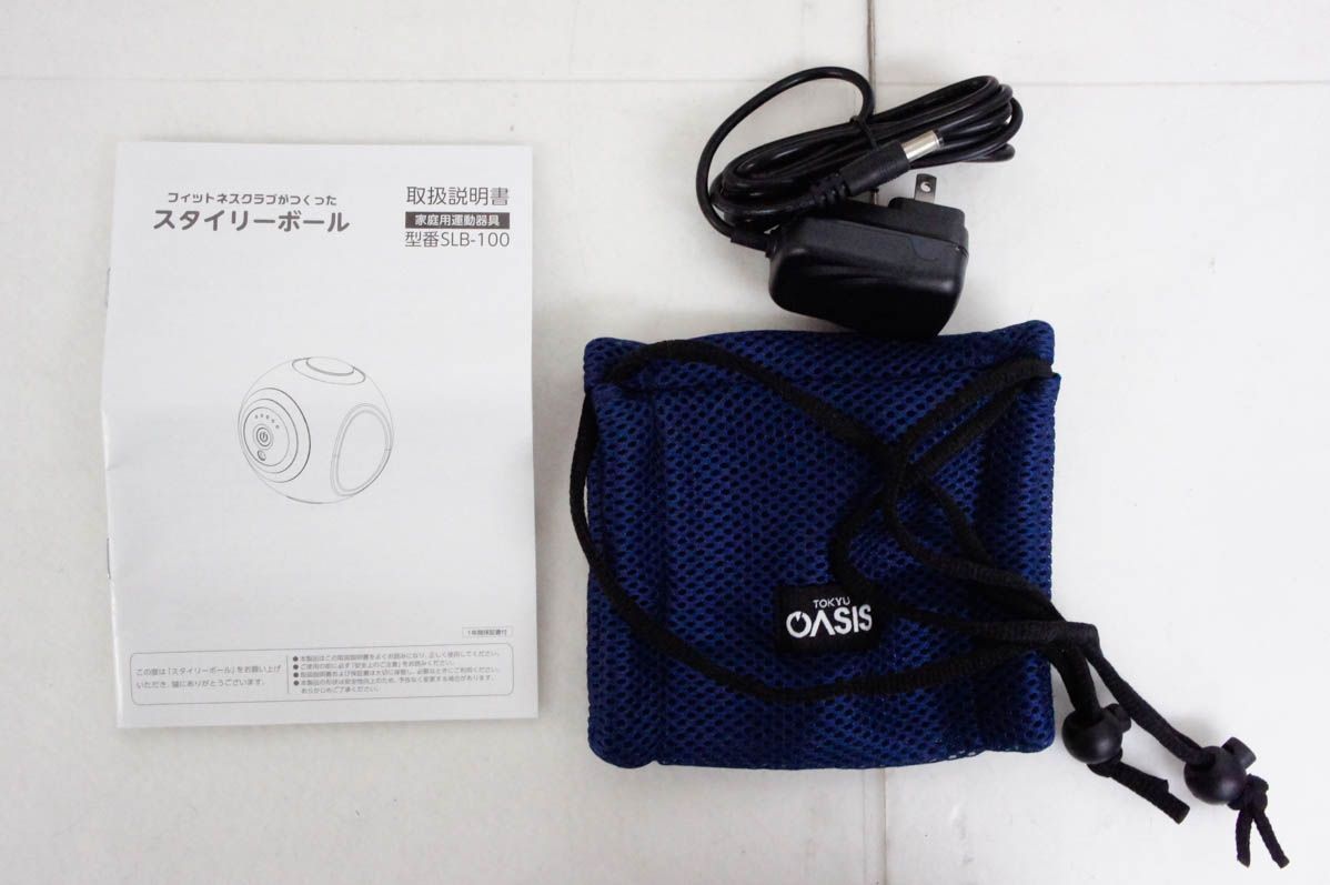 東急スポーツオアシス スタイリーボール SLB-100 ネイビー 新品 中古】OASIS東急スポーツオアシス スタイリーボール 充電式振動