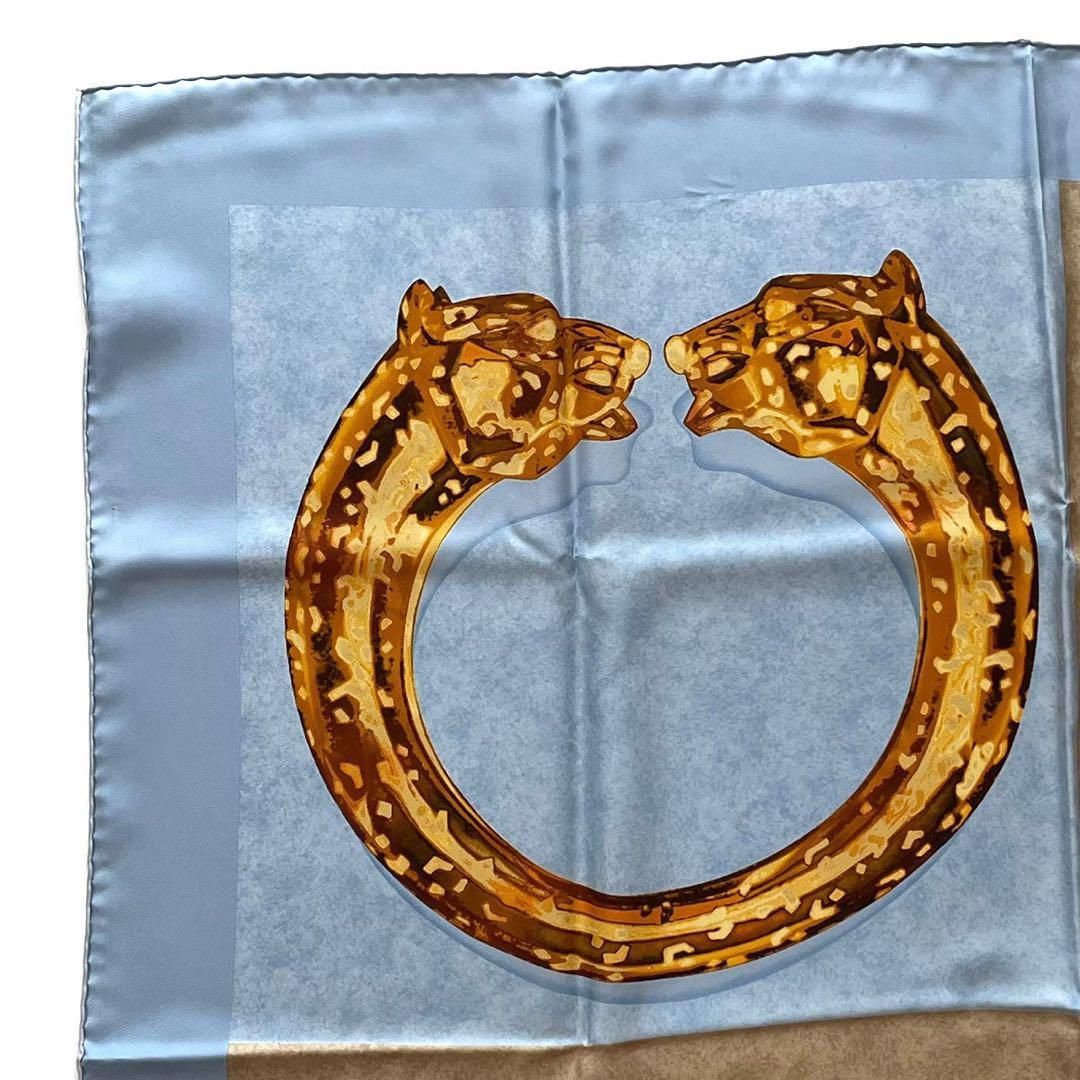 Cartier カルティエ　スカーフ　大判　イヤリング　アクセサリー　タイガー Cartier カルティエスカーフ大判イヤリングアクセサリータイガー