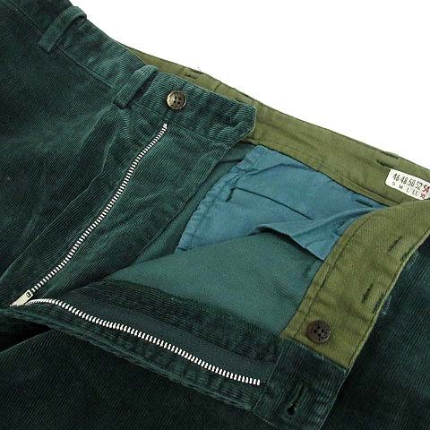 パパス Papas パンツ サイズL ダークグリーン メンズ ボトムス