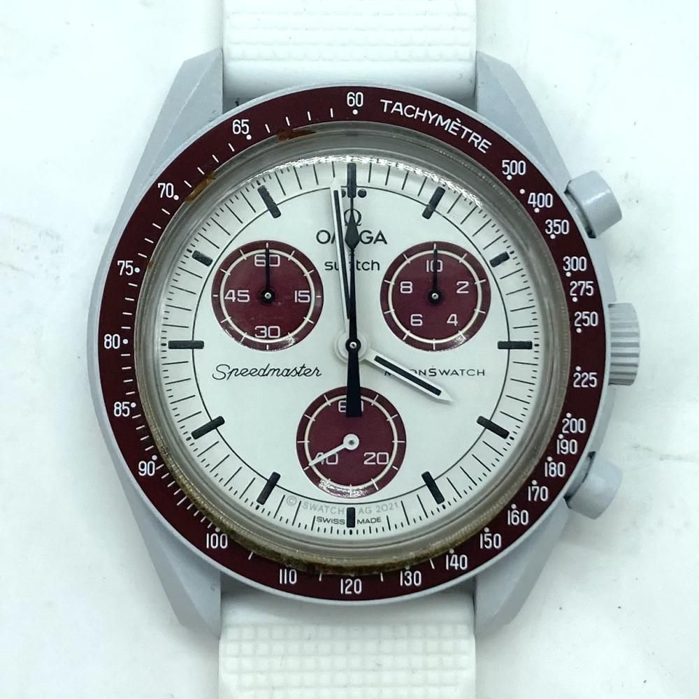 ※ もとひら さん専用　OMEGA × SWATCH  プルート 冥王星 楽天市場】OMEGA × SWATCH SWATCH OMEGA MOONSWATCH Pluto 正規