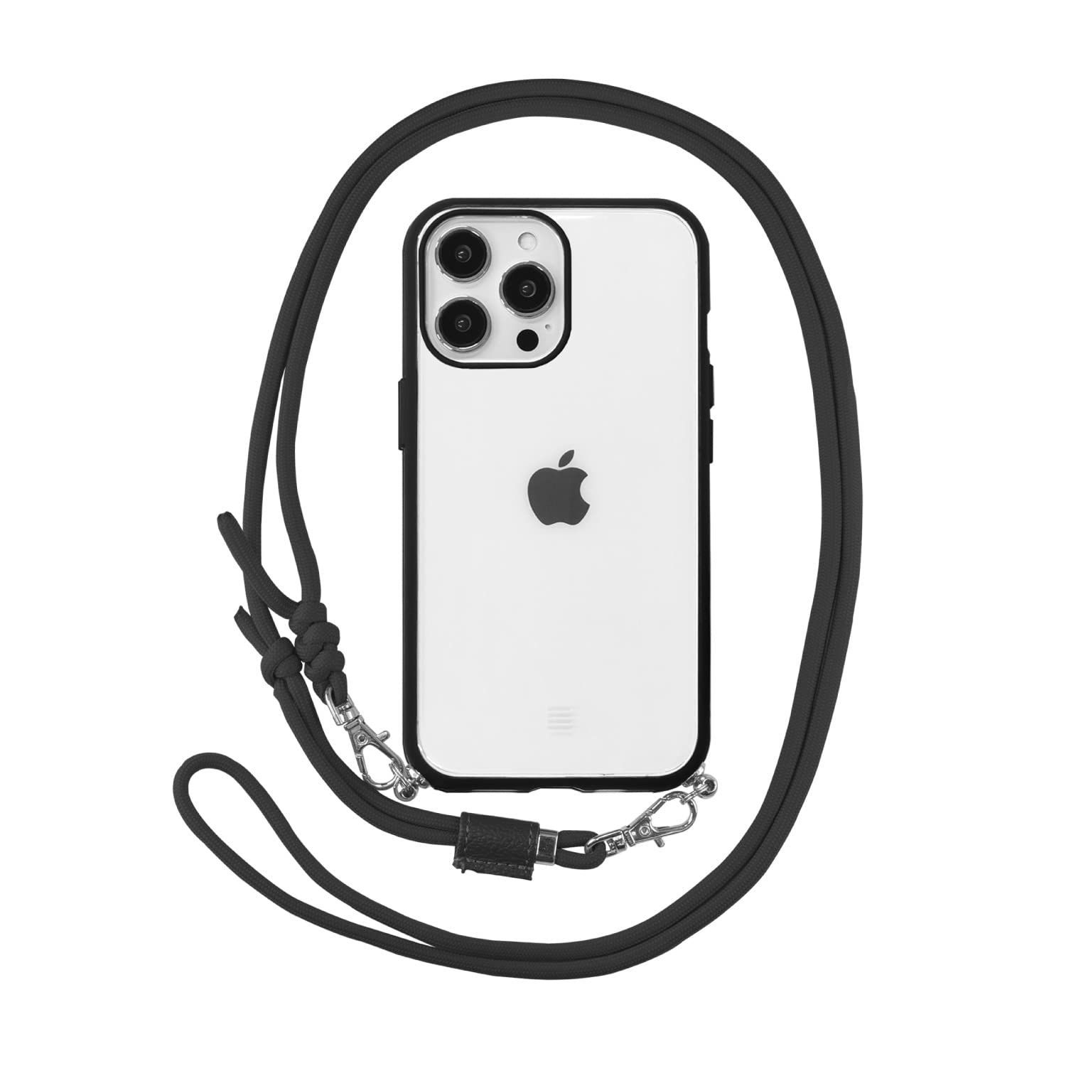 【新着商品】対応 ケース (6.1インチ) Pro Pro 13 ブラック / 14 iPhone IFT-134BK Loop IIIIfit グルマンディーズ