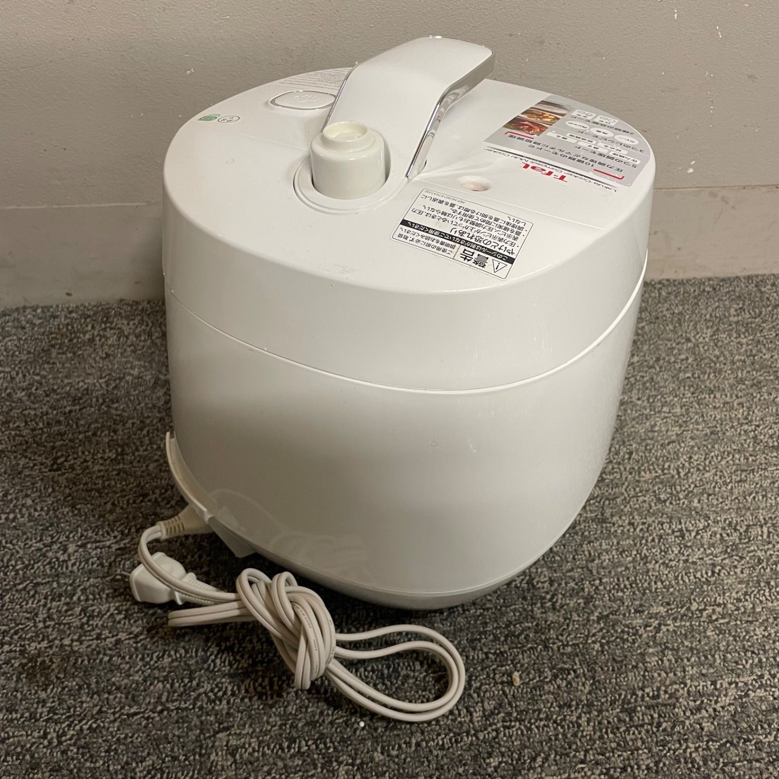 ♭ T-fal ティファール ラクラ・クッカー コンパクト電気圧力鍋