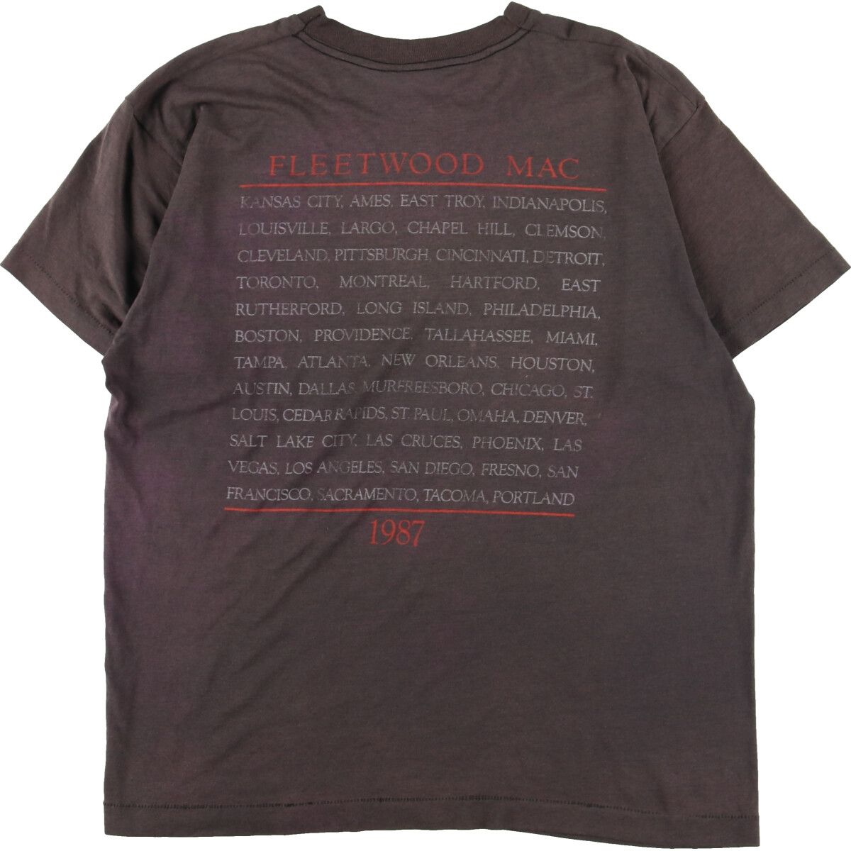 古着 80年代 SCREEN STARS FLEETWOOD MAC フリートウッド マック 