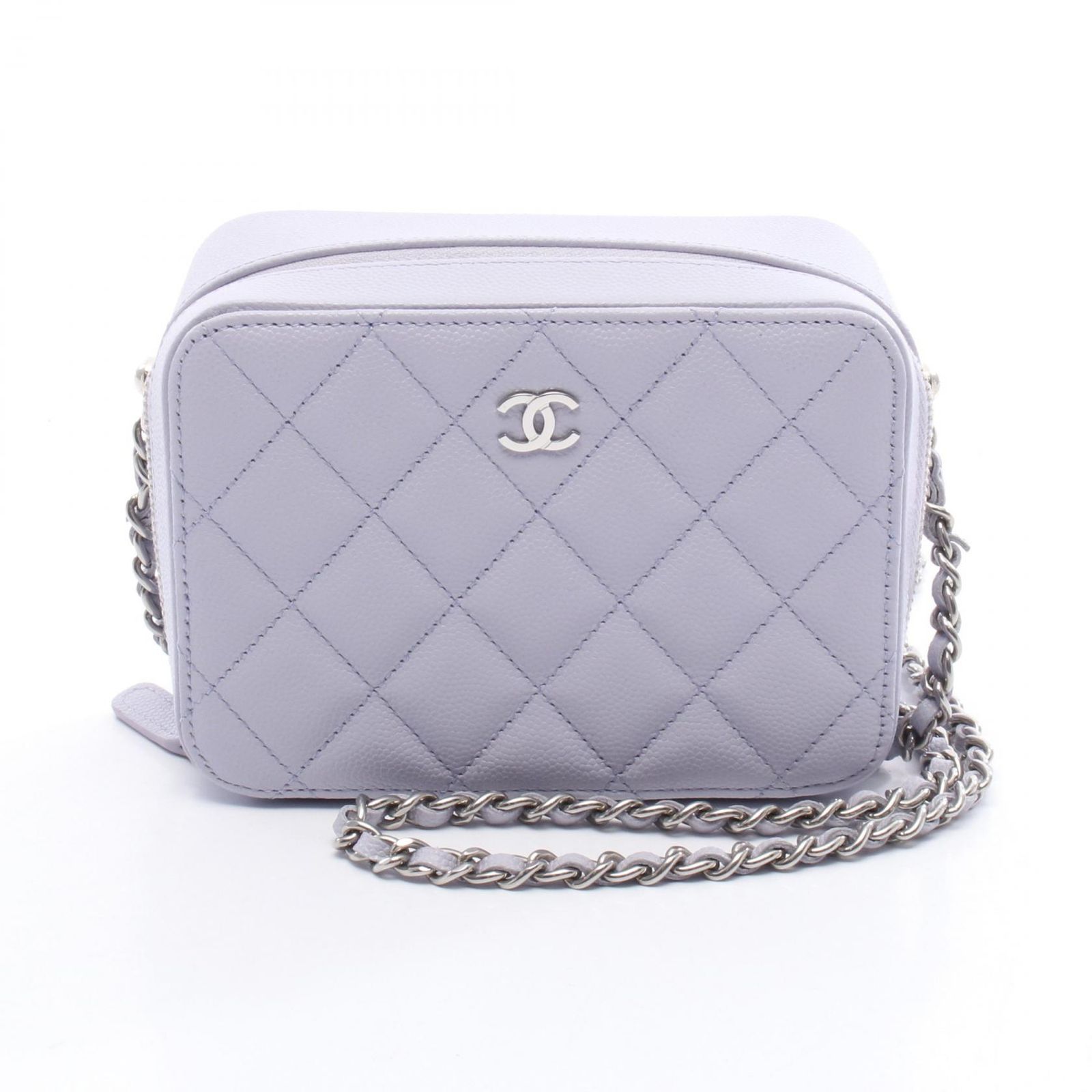 シャネル CHANEL ショルダーバッグ マトラッセ ミニカメラバッグ