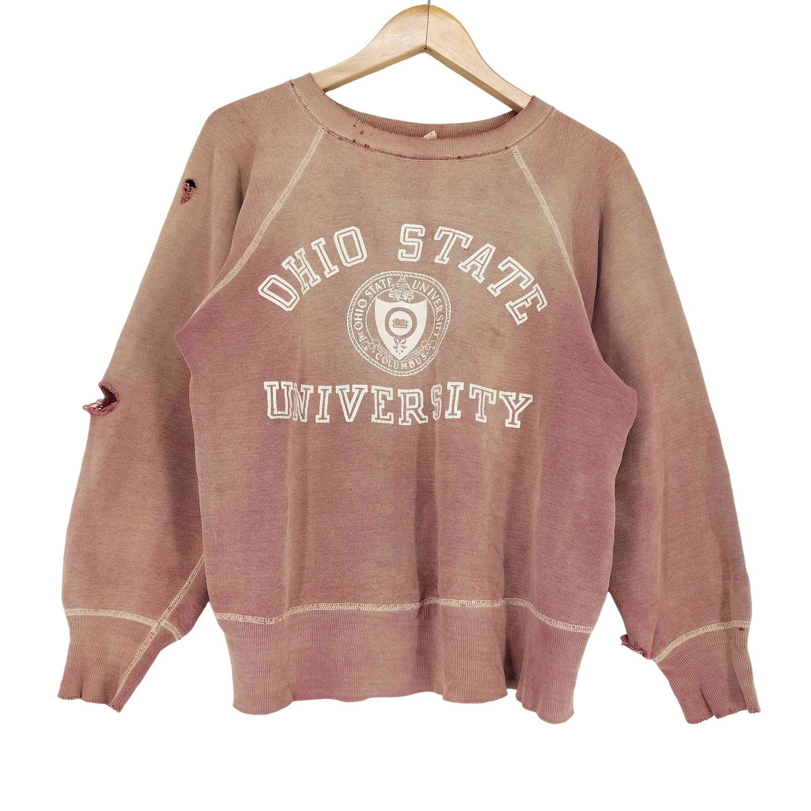 定番人気，豊富な チャンピオン Champion 50S 大文字ランタグ OHIO