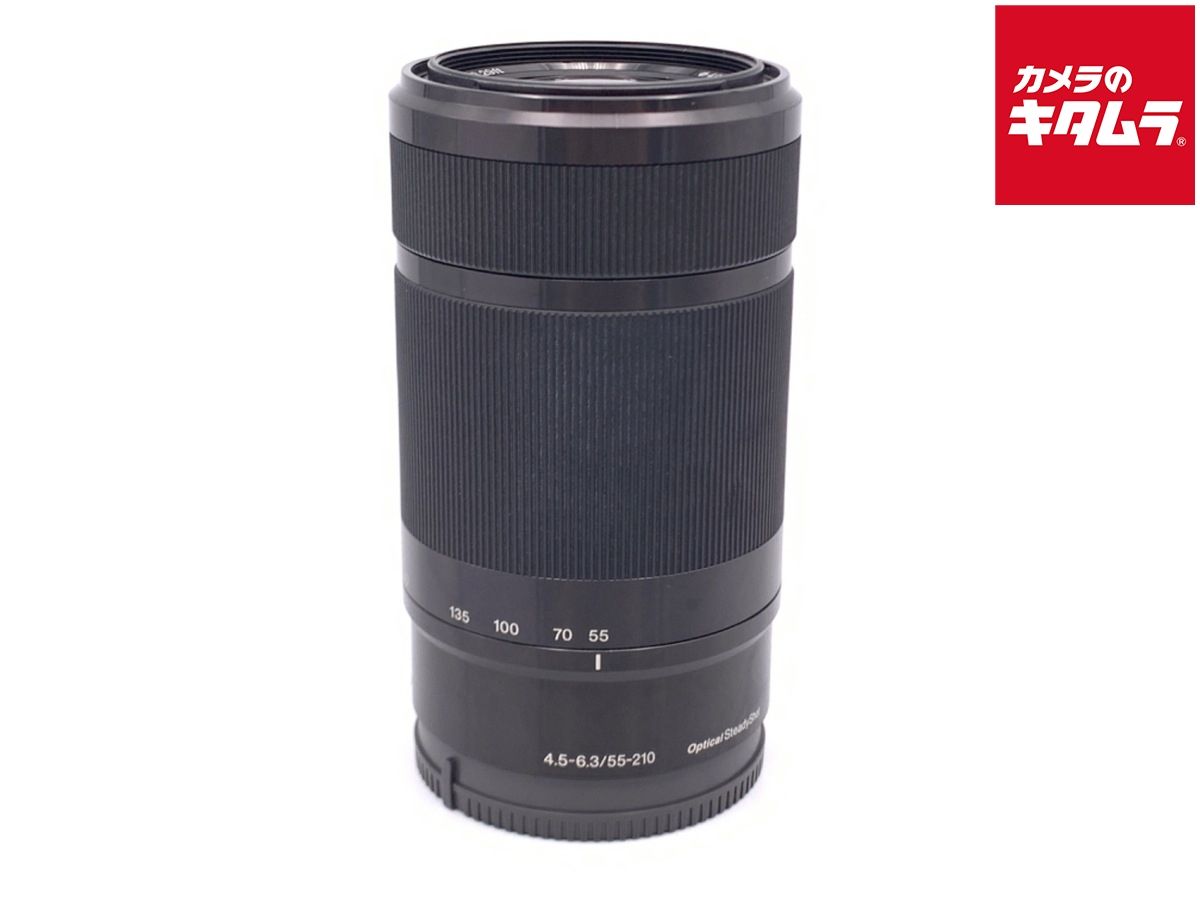 並品 ソニー E 55-210mm F4.5-6.3 OSS SEL55210B ブラック