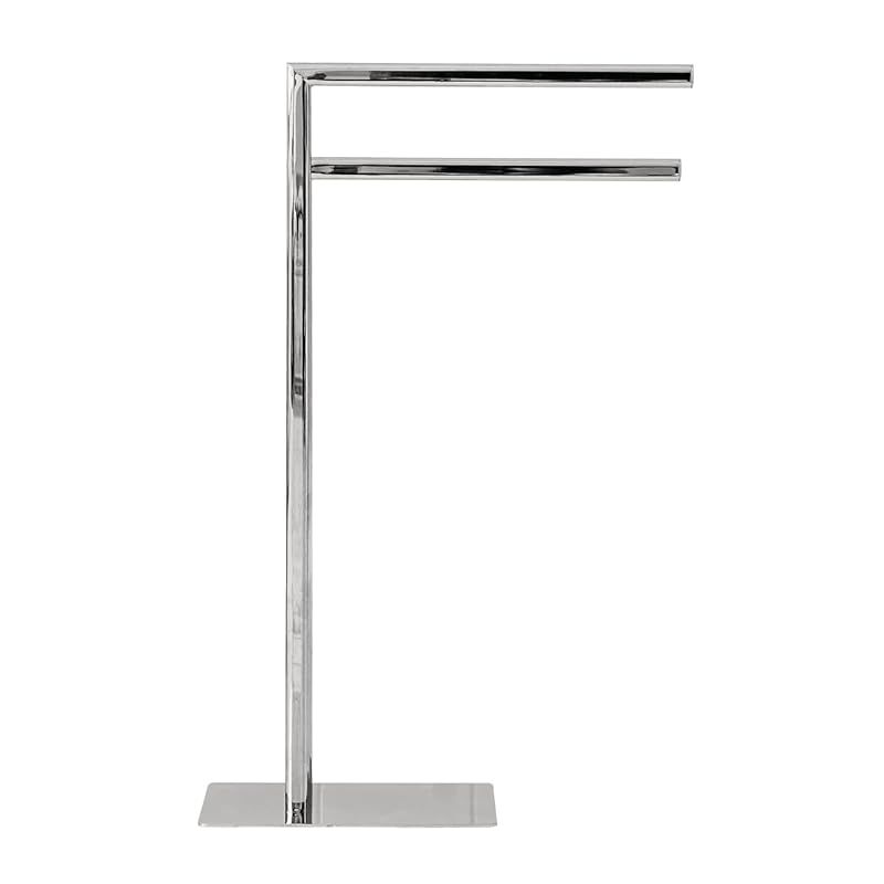 RIDDER リダー タオルホルダー ニューキャッスル タオル掛け ダブル ステンレス製 2連 洗面所 51x81x20cm RI11204100 1