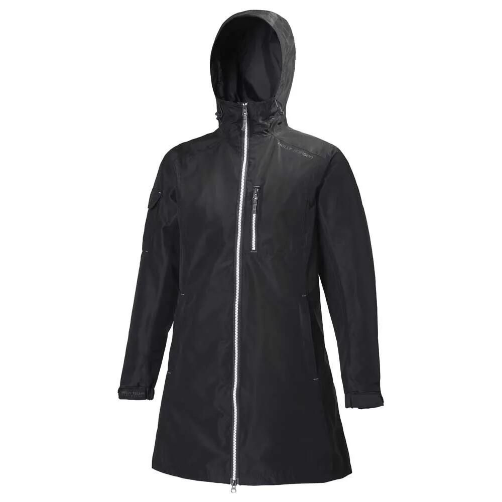 お取り寄せ ２～４週間で発送 ヘリーハンセン ロング ベルファスト コート レディース Black t HELLY HANSEN Long Belfast coat t