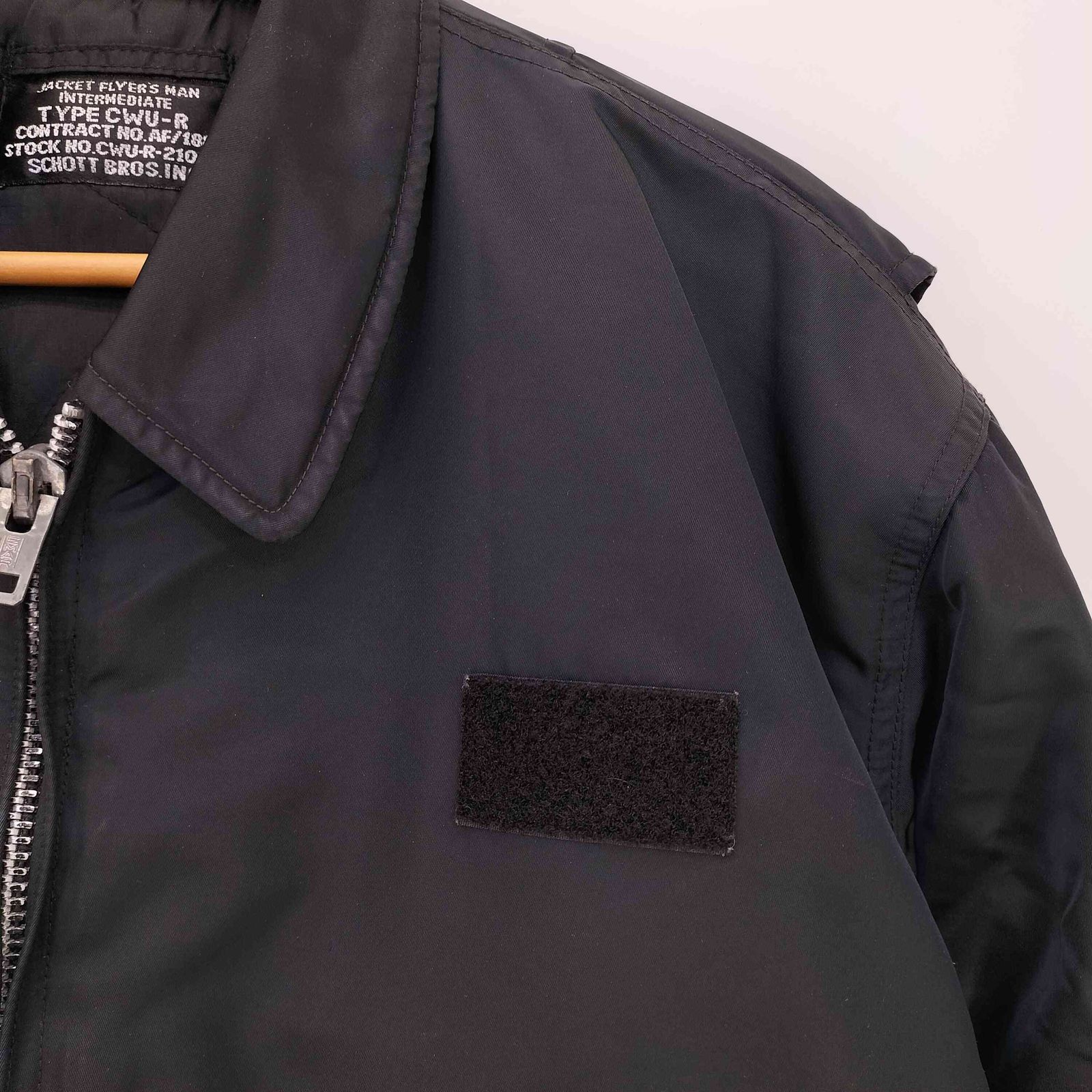 90年代 Schott ショット CWU-R フライトジャケット Schott ショット CWU-R ミリタリー フライトジャケット メンズM