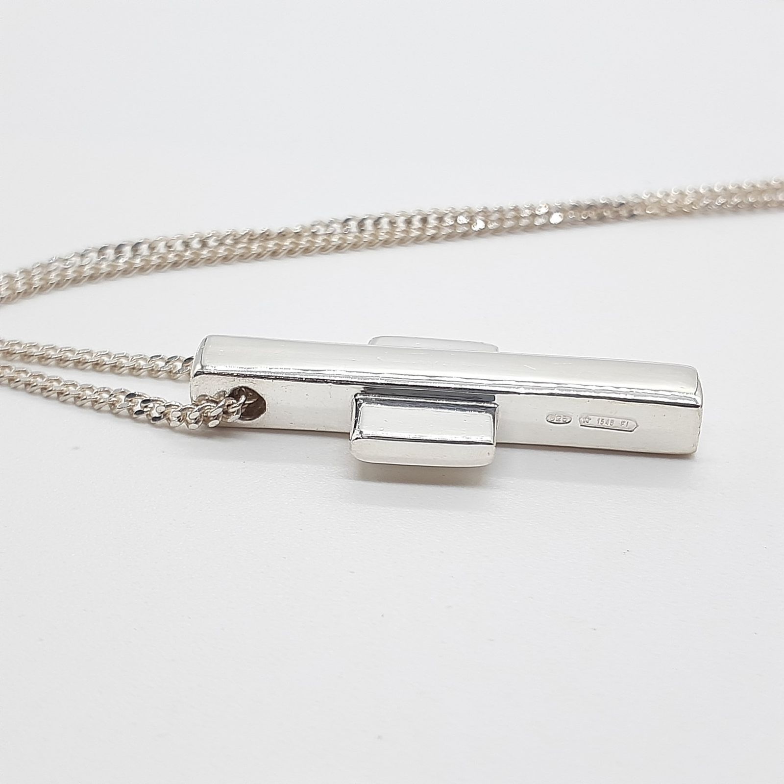 美品✨　グッチ　GUCCI ネックレス　ヘキサゴン　　シルバー　Ag 925 GUCCI グッチ ネックレス ペンダント シルバー SILVER 925