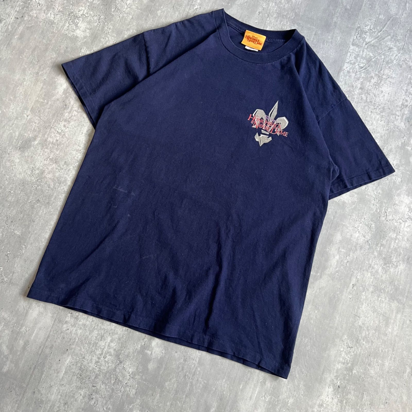 90s Disney Vintage ディズニー公式 ノートルダムの鐘 USA製 S/S TEE L 