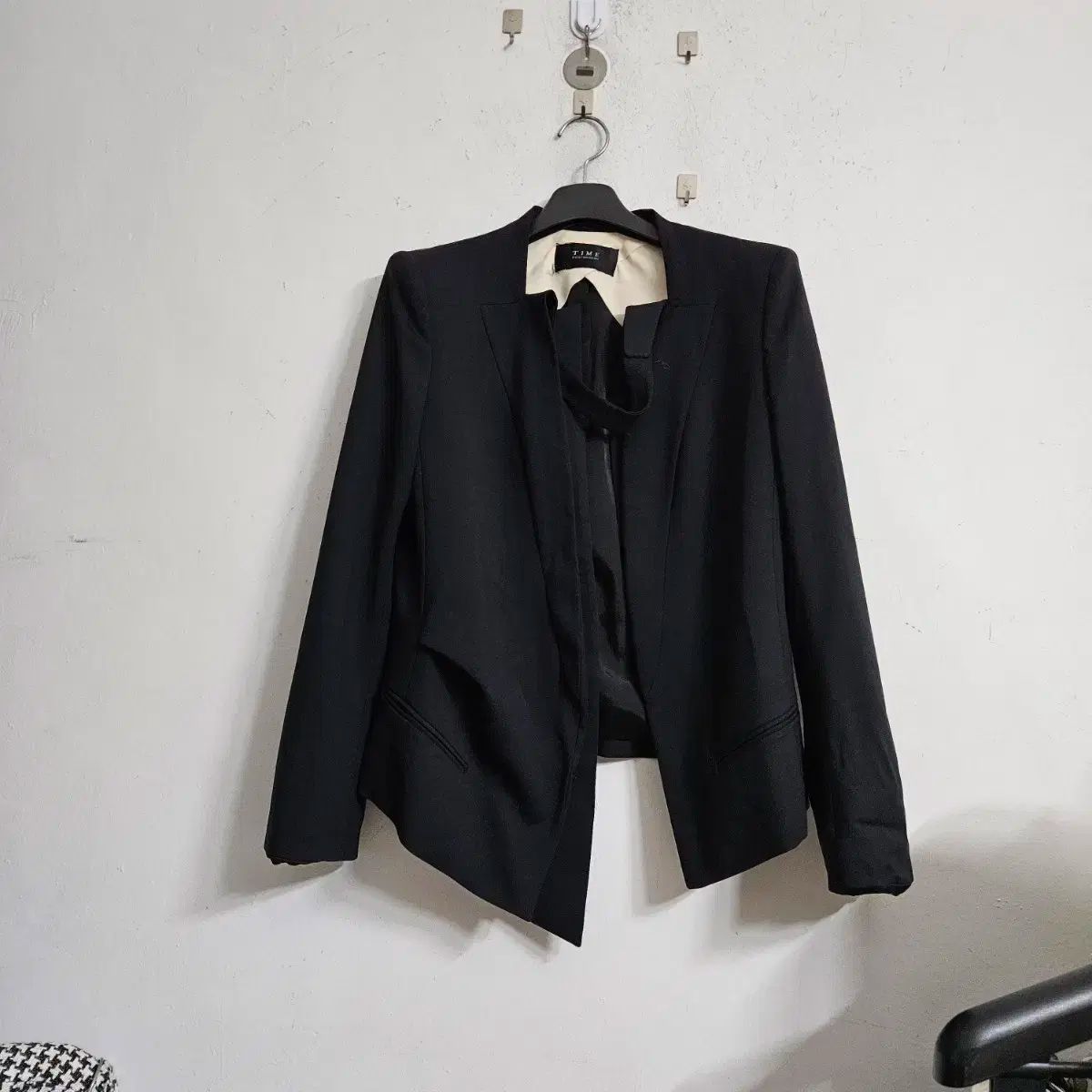 TIME ブラック レディース ジャケット