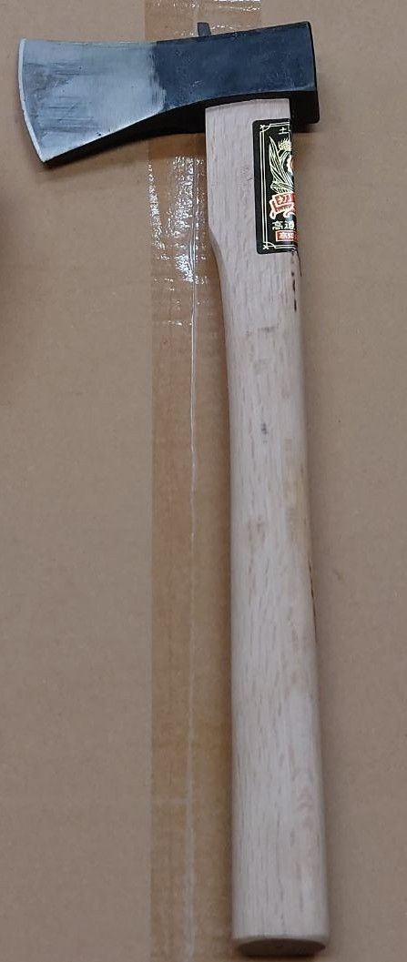 土佐薪割斧(手斧45センチ)片刃タイプ - メルカリ 土佐薪割斧(手斧45センチ)片刃タイプ - メルカリ