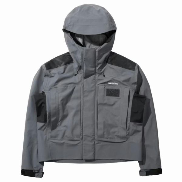 ウェーディングレインジャケット03 RA-065Y チャコールXL