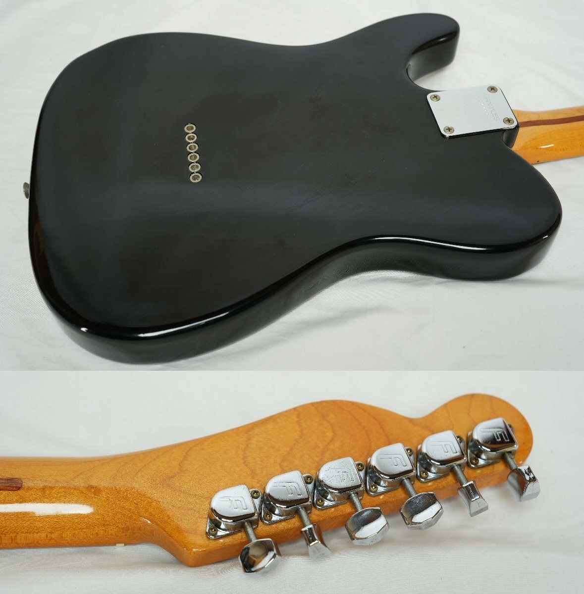 FERNANDES THE REVIVAL テレキャスター BLK FERNANDES THE REVIVAL RTE-45 '76 MODEL TELECASTER BLACK 80s Made