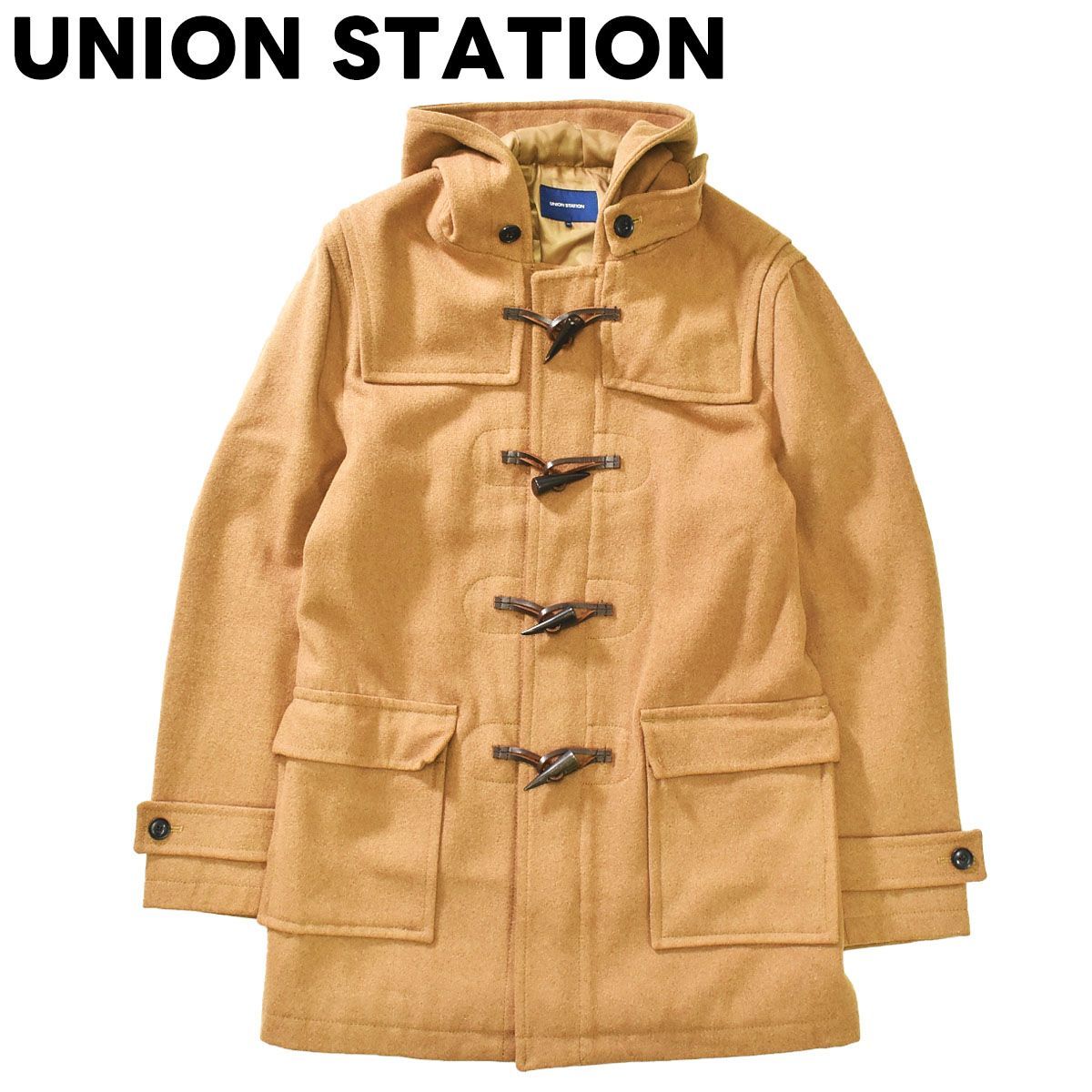 美品 UNION STATION ダッフルコート ユニオンステーション LL