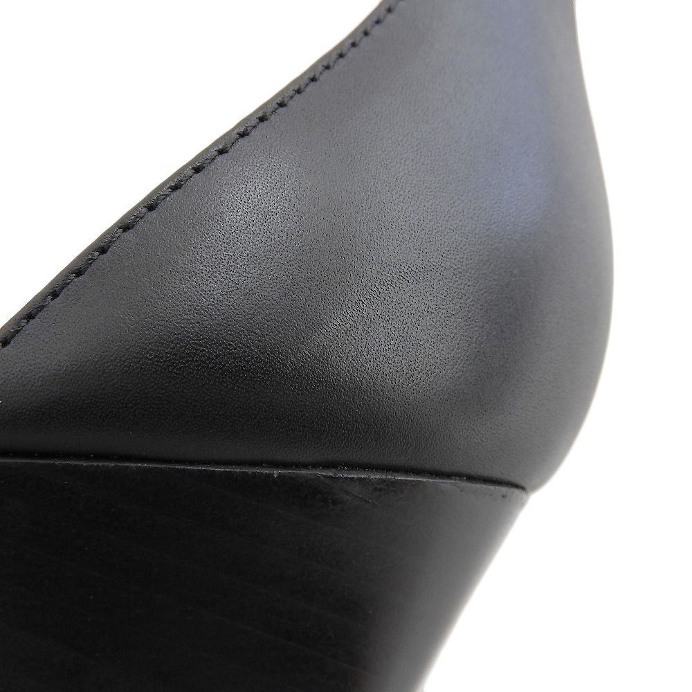 HERMES エルメス レジェンド カーフ サンダル レディース ブラック 38