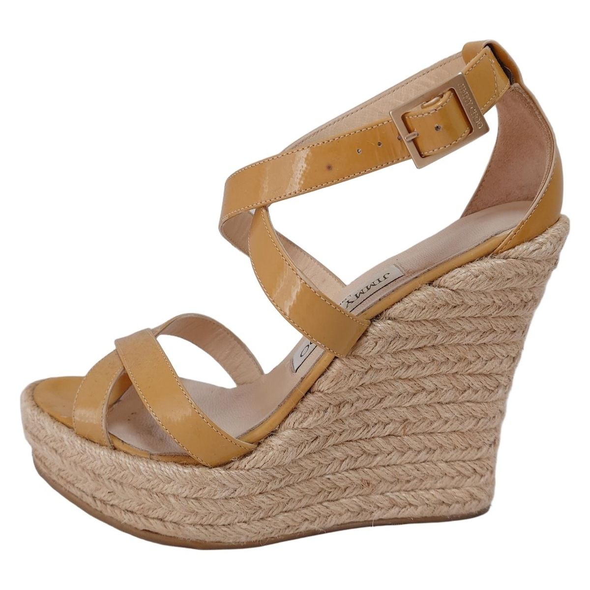 JIMMY CHOO(ジミーチュウ) サンダル 36 レディース - ダーク