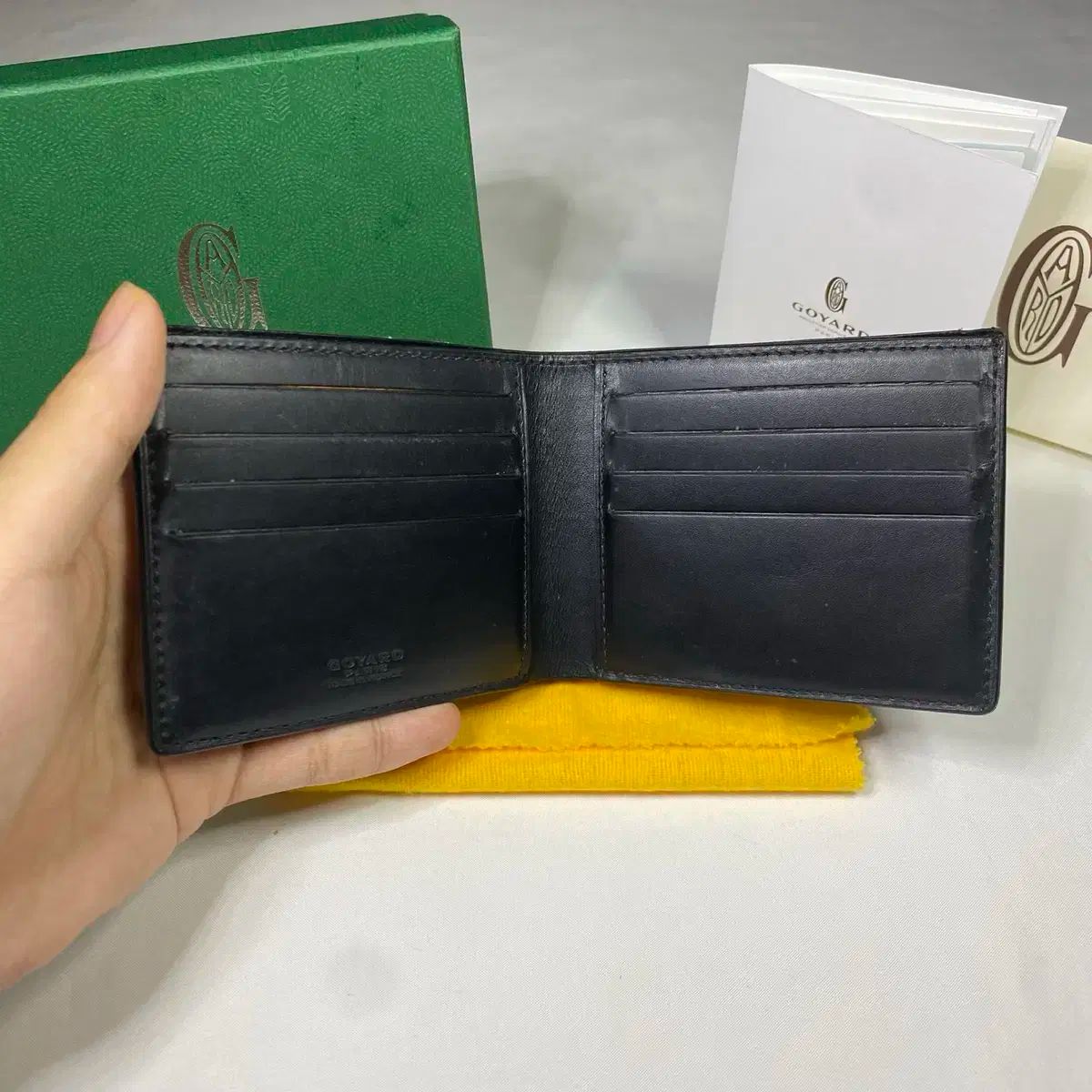 未使用近 GOYARD ヴィクトワール ウォレット 二つ折り財布 グリーン Preowned Goyard Victoire Wallet - GREEN LIMITED EDITION | eBay