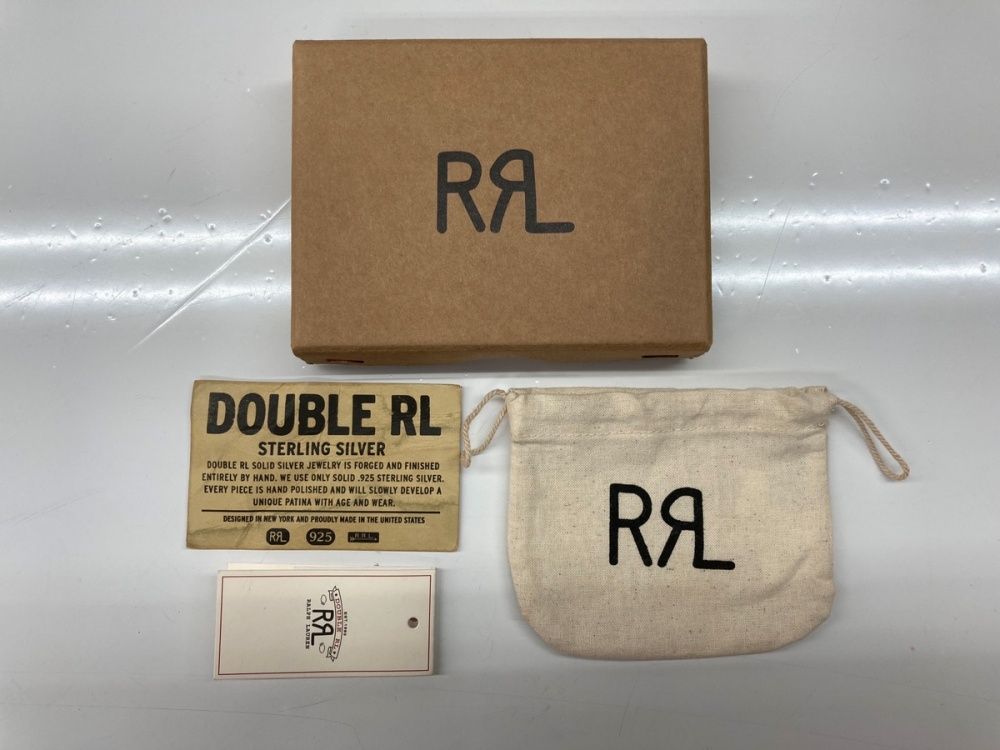 RRLシルバーバングル L RRL Hammered Sterling Silver Cuff バングル L - メルカリ