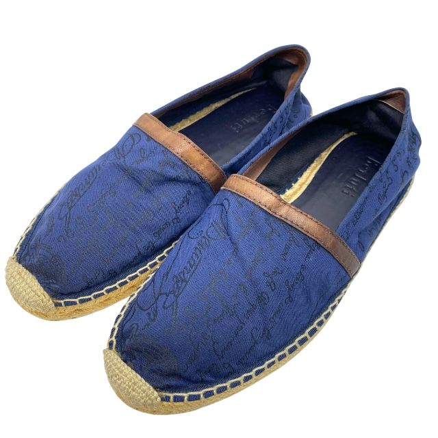 ベルルッティ カリグラフィ スエードレザー ドライビングシューズ