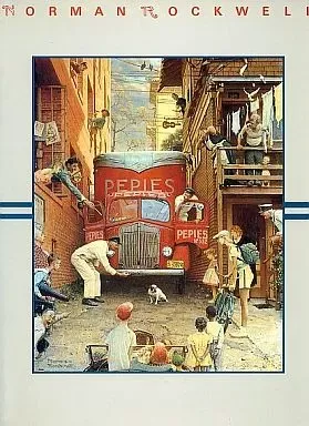 ノーマン・ロックウェル/直筆サイン/待ちきれない ノーマン・ロックウェル/直筆サイン/待ちきれない