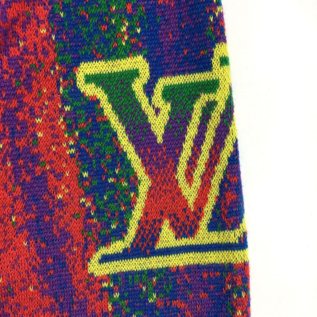 Louis Vuitton ルイヴィトン ジャガード クルーネック マルチカラー